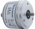Rotary Encoder 5000 PPR 30V 10000min<sup>-1</sup> Synchro Flange IP67 / IP65 Cable Connection, 2 m WDGI 58A